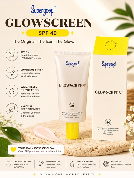 Supergoop! Other - ✨ Supergoop! GlowScreen SPF 40 ✨